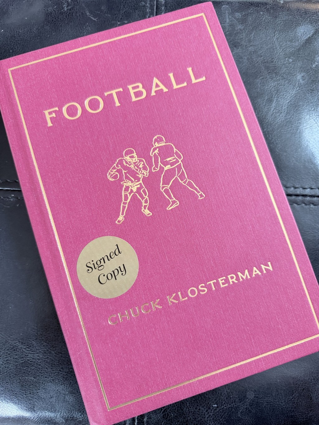 Chuck Klosterman's Football book